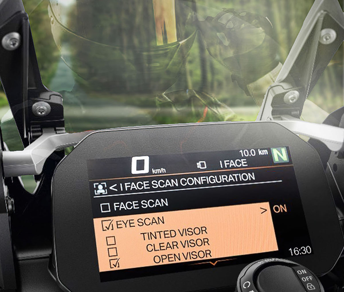 BMW Motorrad Presents BMW iFace