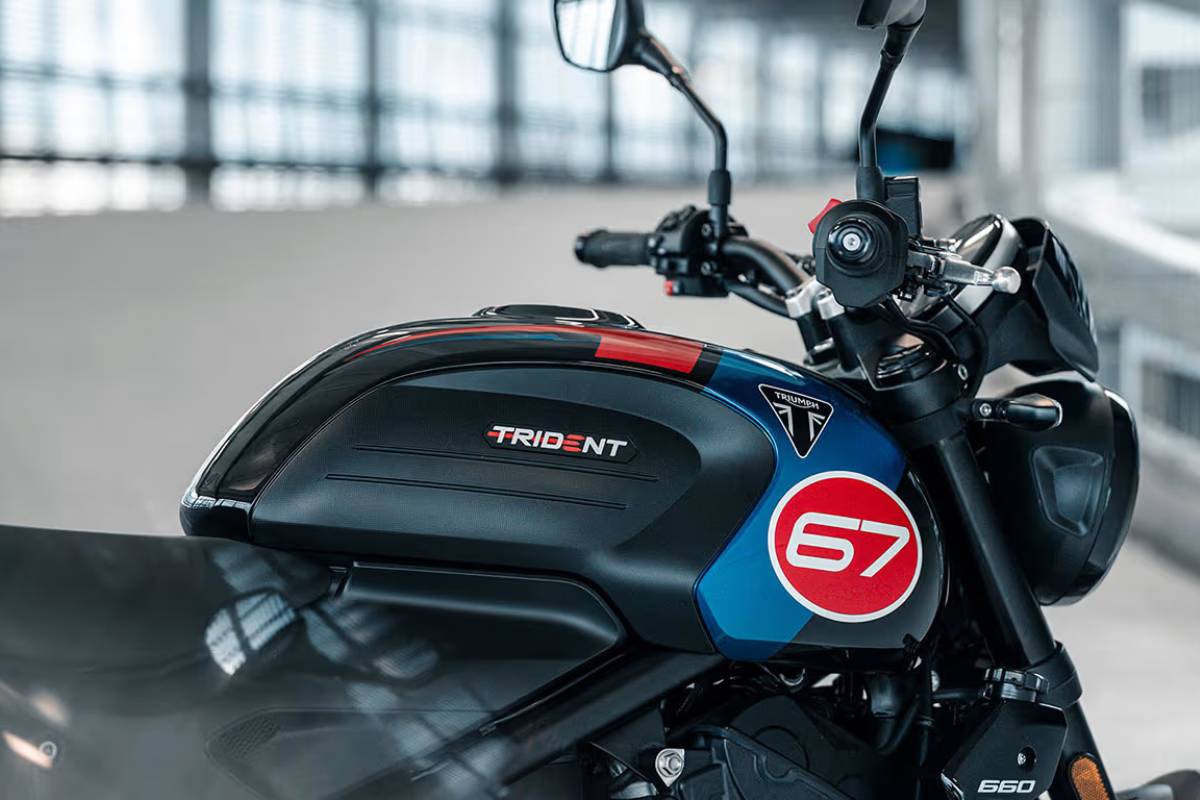 2025 Triumph Trident 660 Triple Tribute